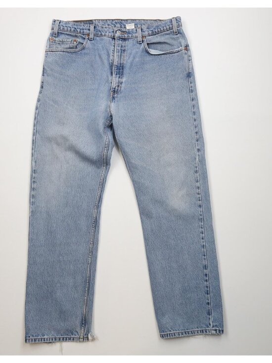 Levi's Other - Vintage 90s Levis 505 Mens 38x30 Distressed Regular Fit Straight Leg Denim Jeans
